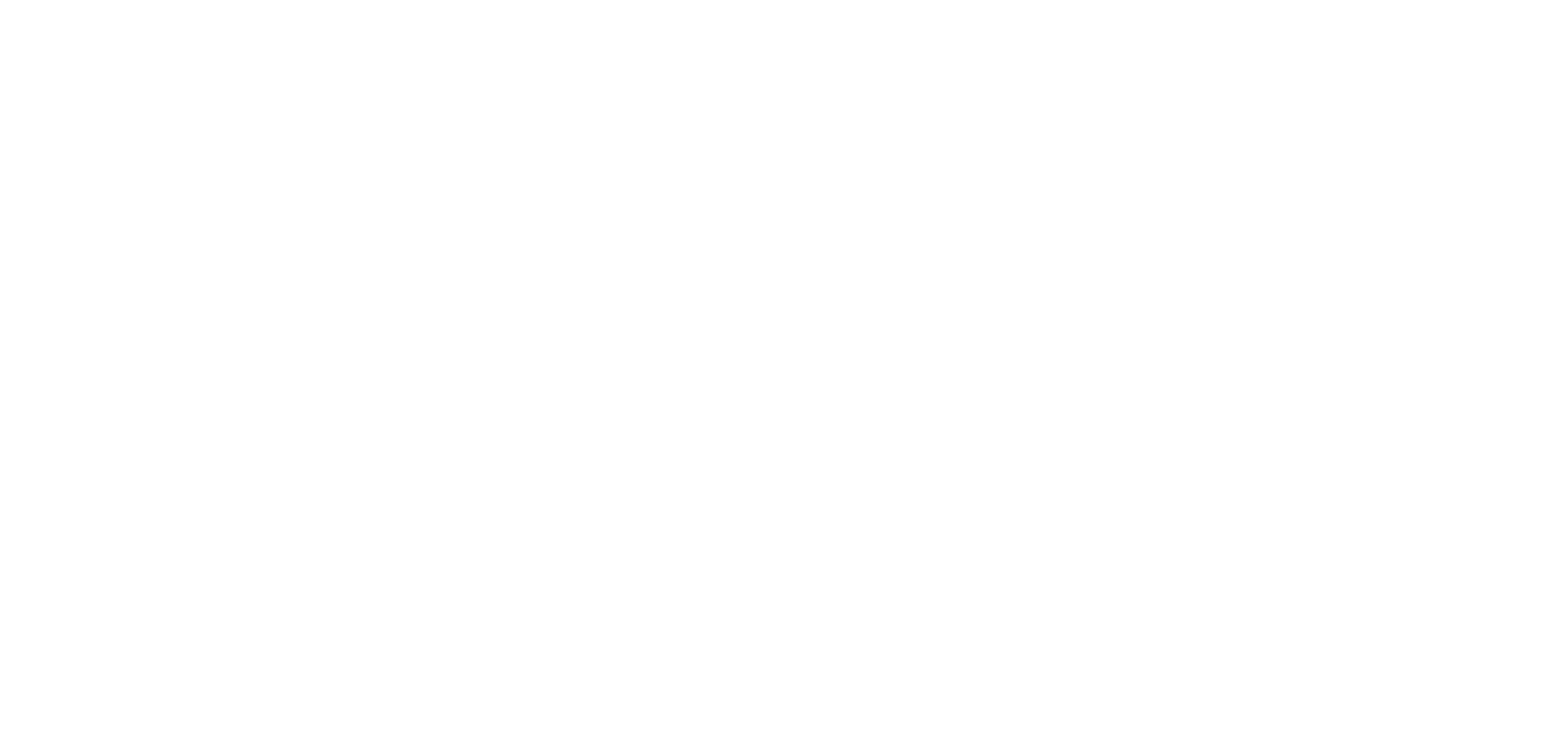 Three Quarter Logo. white