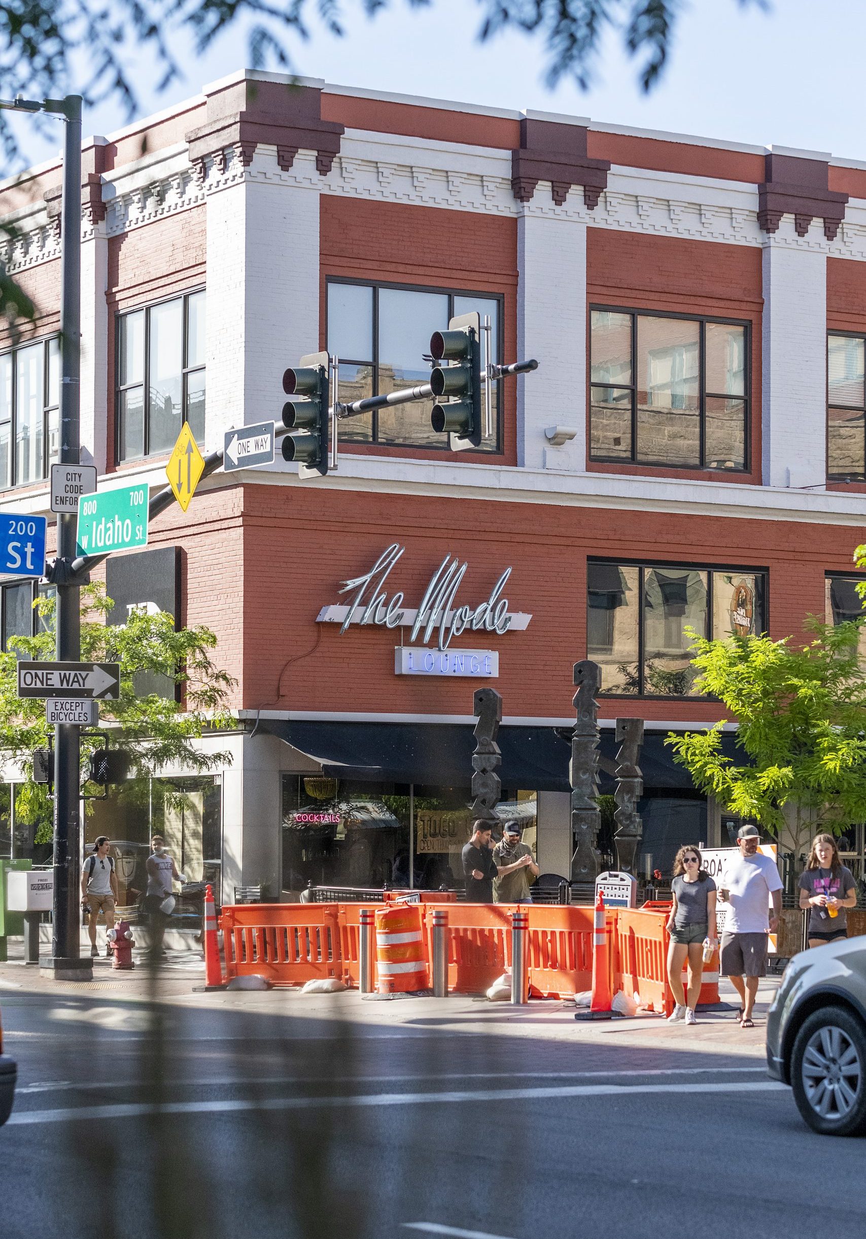 Downtown Boise at 8th Street